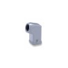 Capot 3A, Alliage de zinc moulé, Alliage de zinc moulé, IP65, Sortie horizontale, M20
